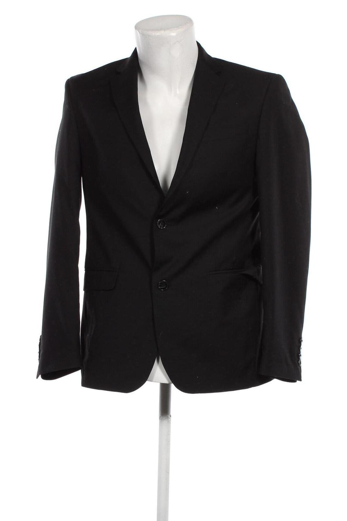 Ανδρικό σακάκι Angelo Litrico, Μέγεθος M, Χρώμα Μαύρο, Τιμή 7,89 €