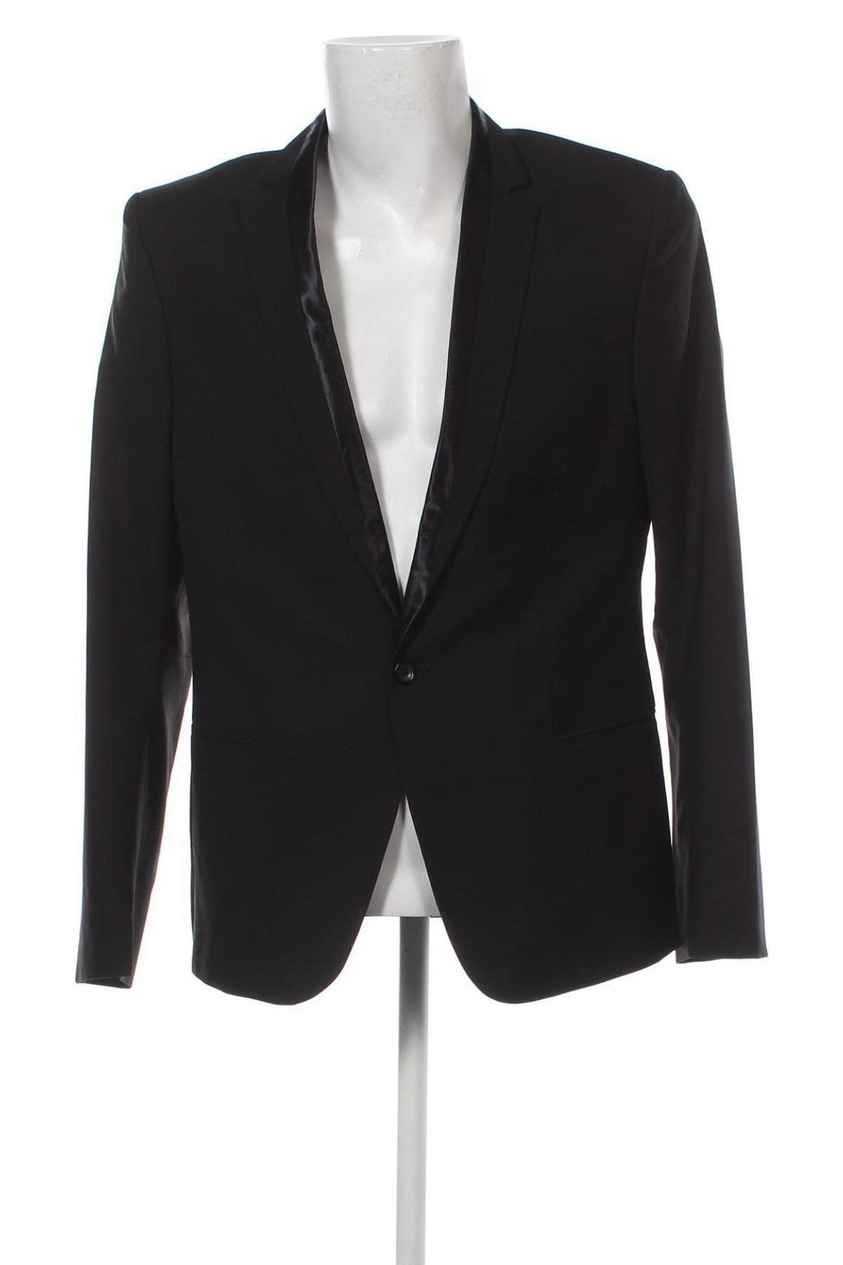 Мъжко сако Filippa K, Размер XL, Цвят Черен, Цена 161,00 лв.