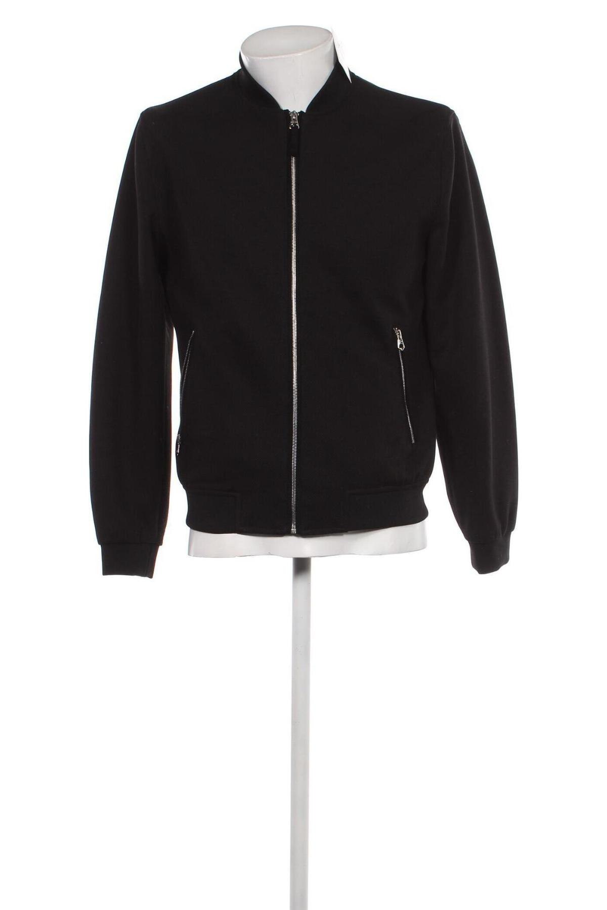 Ανδρικό μπουφάν Zara Man, Μέγεθος L, Χρώμα Μαύρο, Τιμή 14,84 €