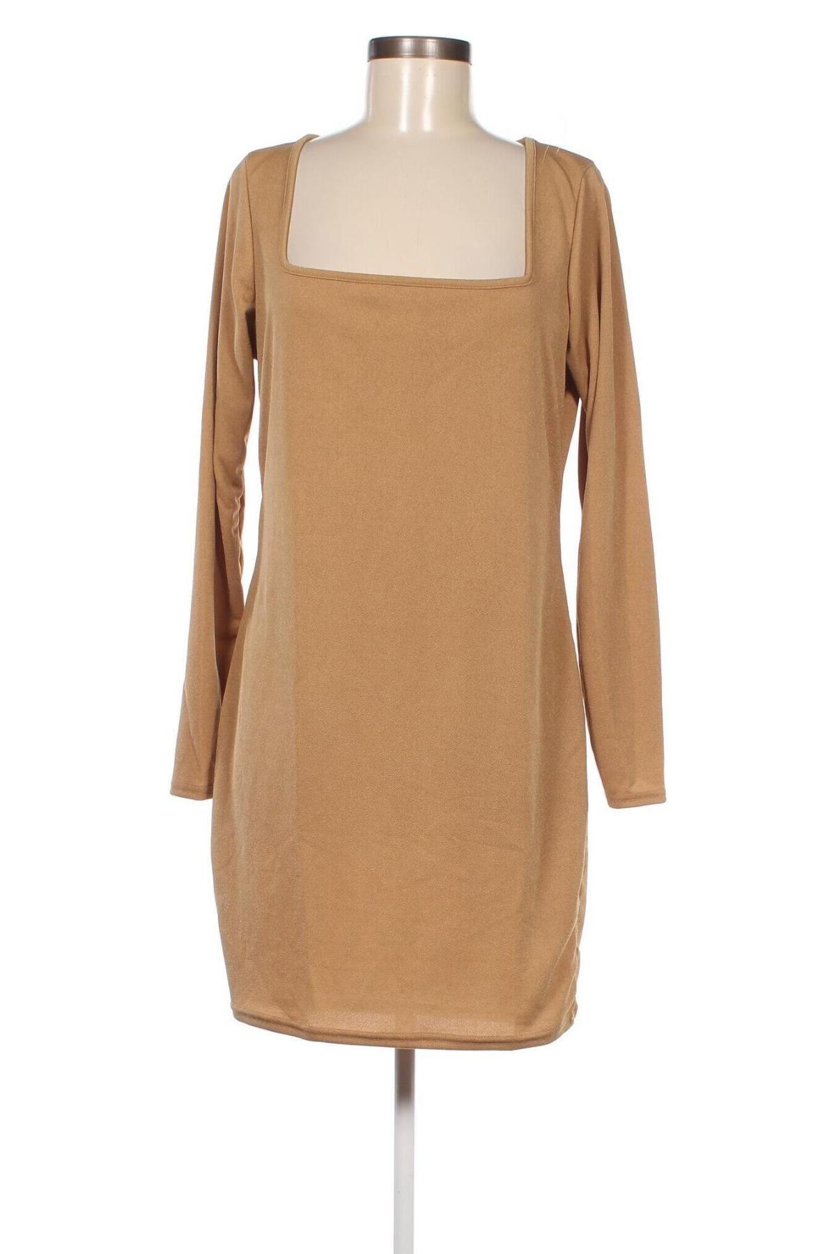 Kleid Boohoo, Größe XL, Farbe Beige, Preis € 7,59
