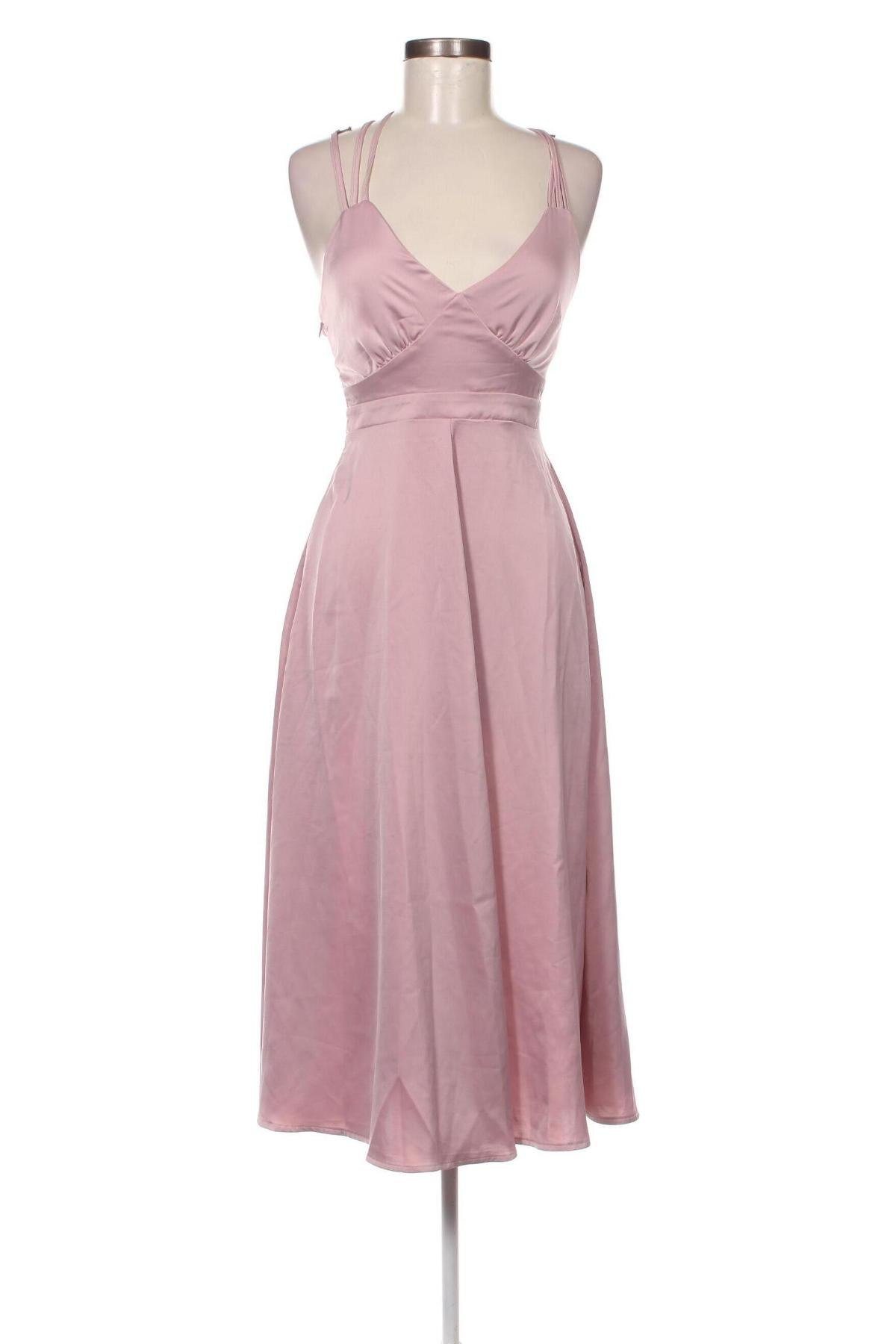 Šaty  Boohoo, Velikost XXS, Barva Růžová, Cena  1 176,00 Kč