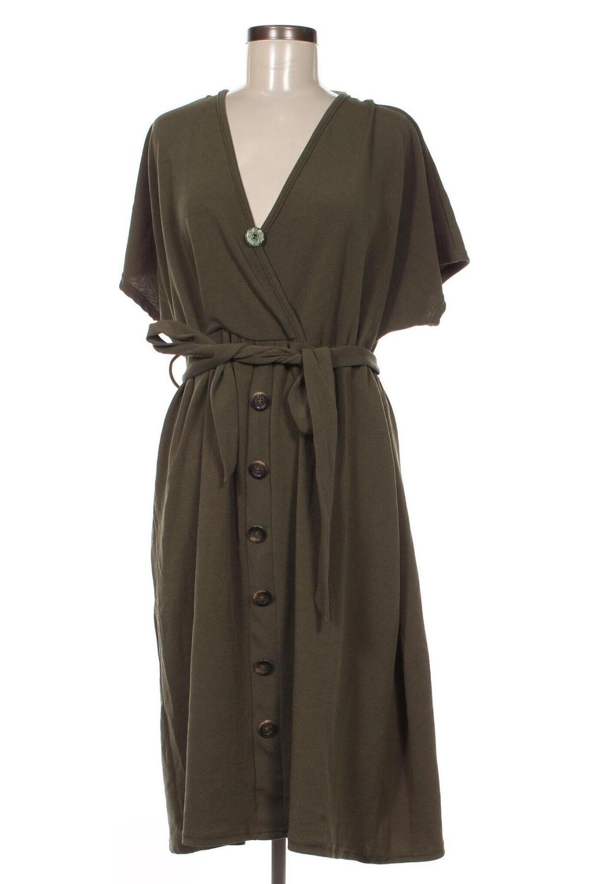 Šaty  Boohoo, Velikost XL, Barva Zelená, Cena  462,00 Kč
