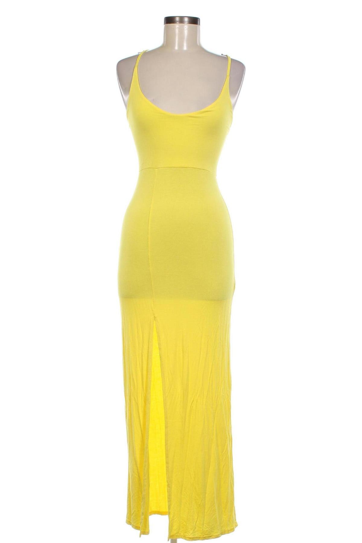 Kleid Boohoo, Größe S, Farbe Gelb, Preis 20,18 €