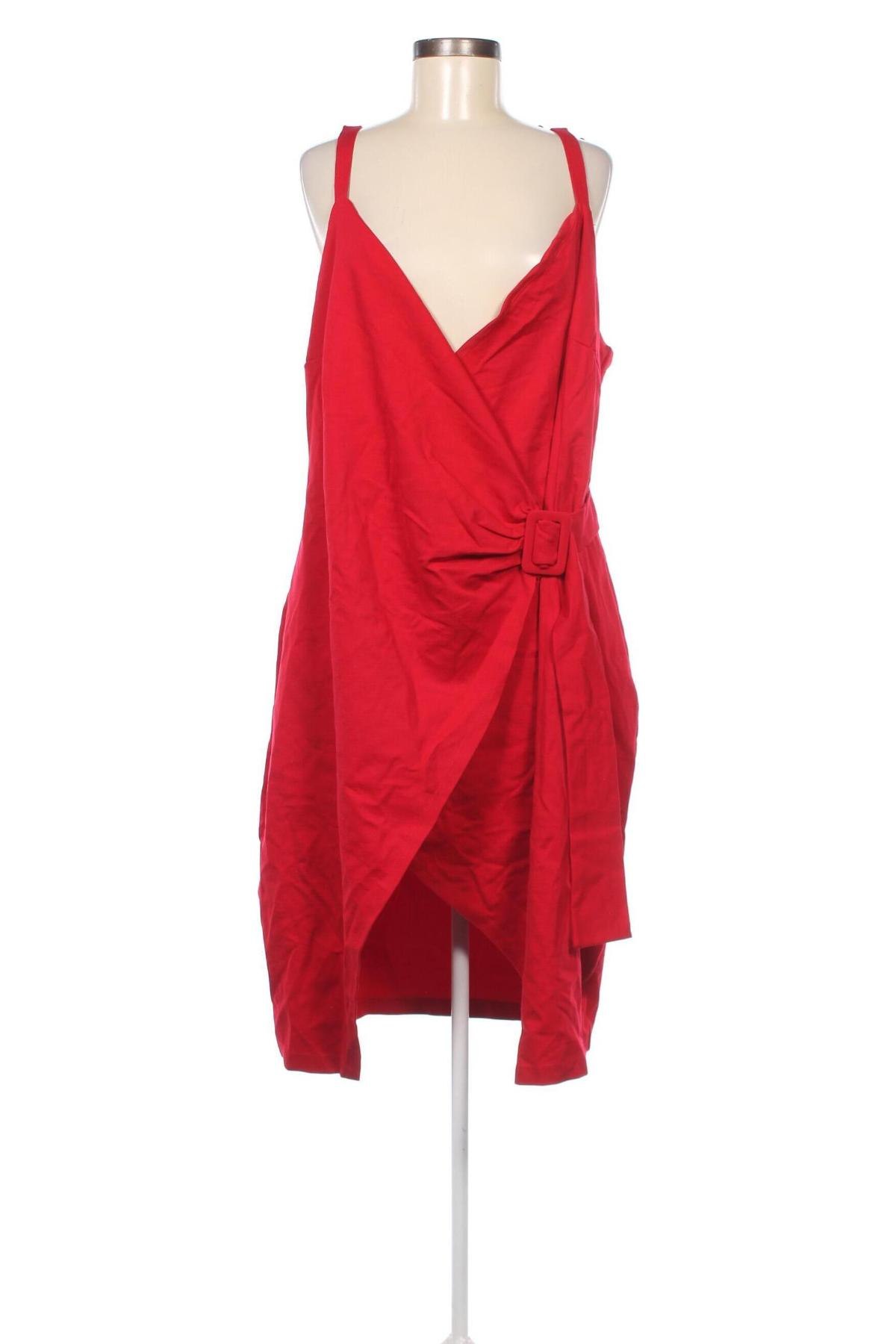 Kleid City Chic, Größe L, Farbe Rot, Preis € 40,36