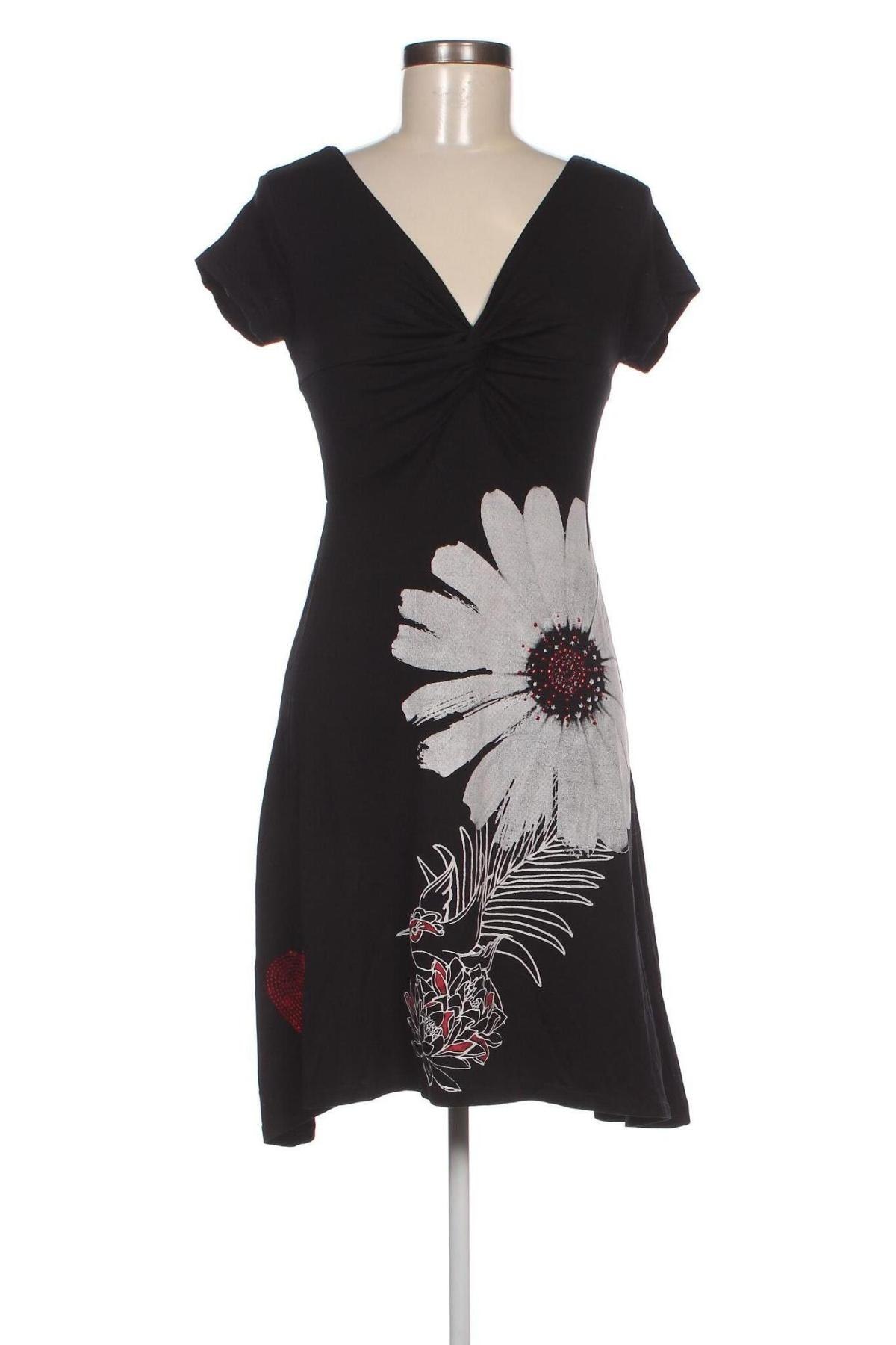 Φόρεμα Desigual, Μέγεθος S, Χρώμα Μαύρο, Τιμή 36,49 €