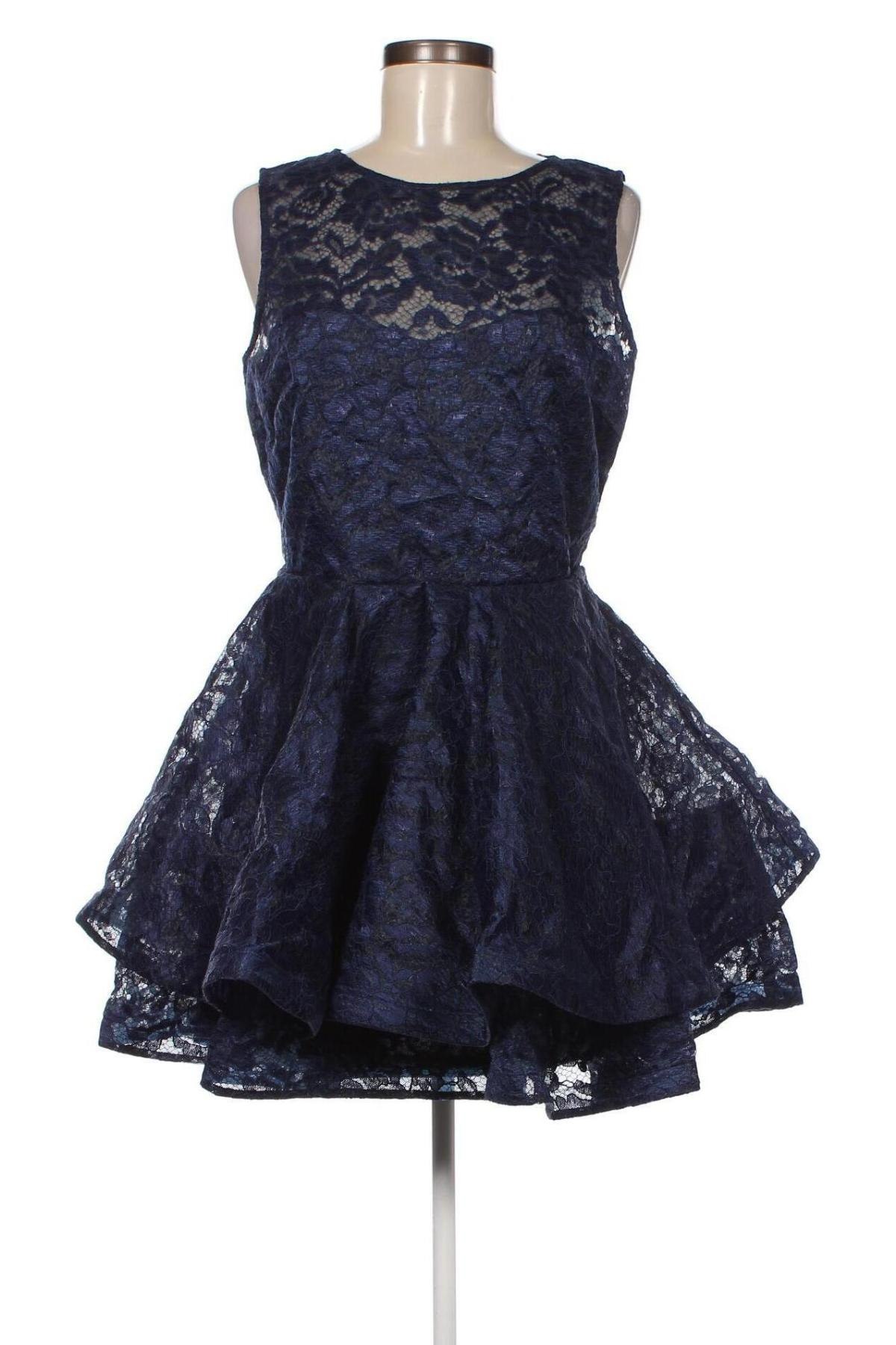 Φόρεμα Goddiva, Μέγεθος L, Χρώμα Μπλέ, Τιμή 68,04 €