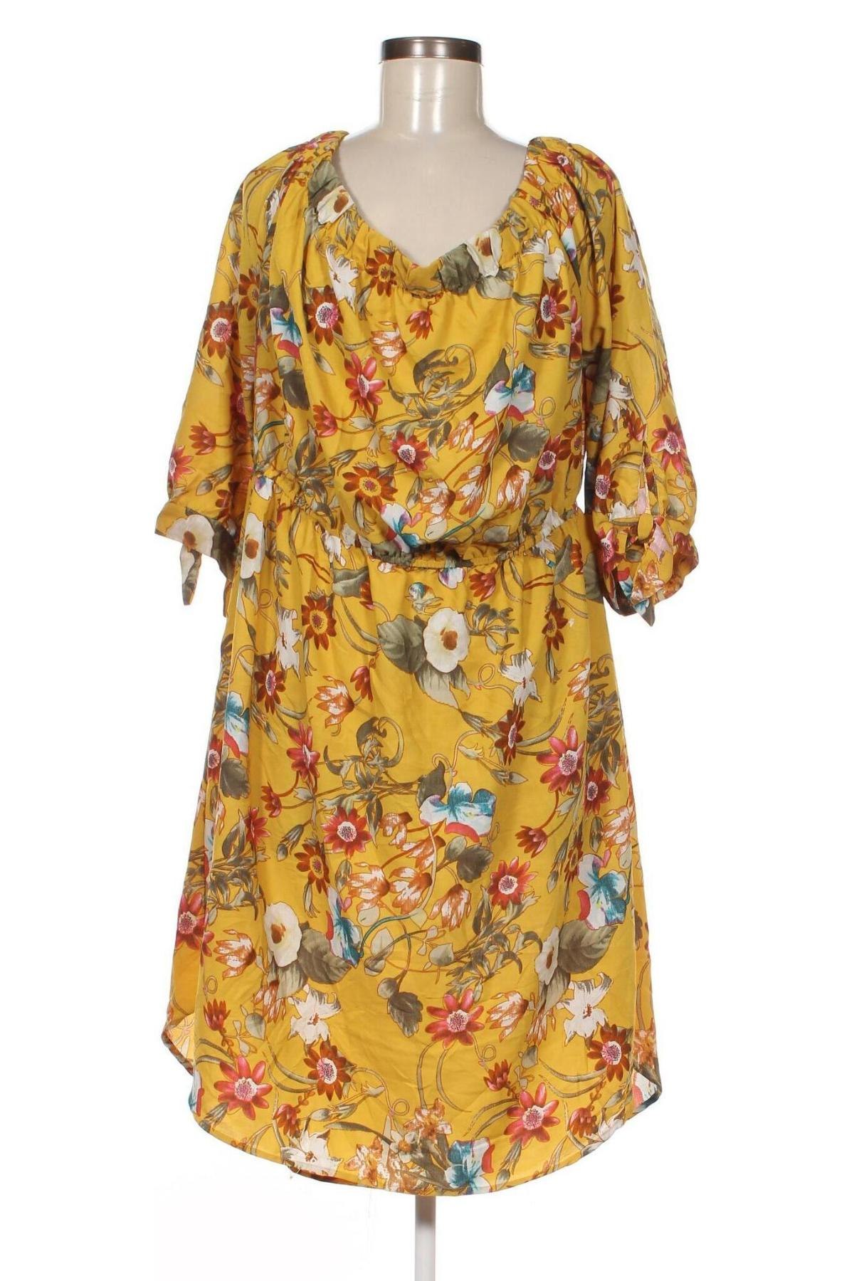 Φόρεμα Indulge, Μέγεθος 3XL, Χρώμα Κίτρινο, Τιμή 17,24 €