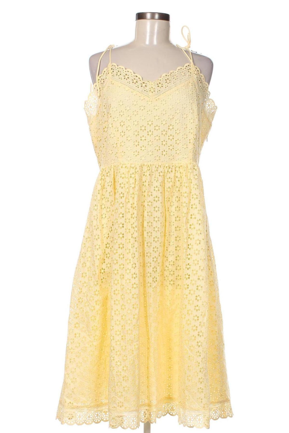 Kleid LK Bennett, Größe XL, Farbe Gelb, Preis 113,48 €