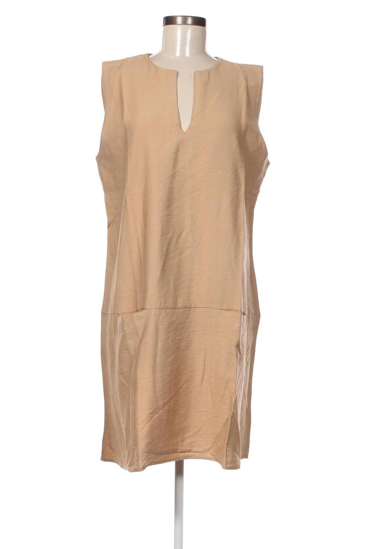 Kleid New Laviva, Größe L, Farbe Beige, Preis 7,89 €