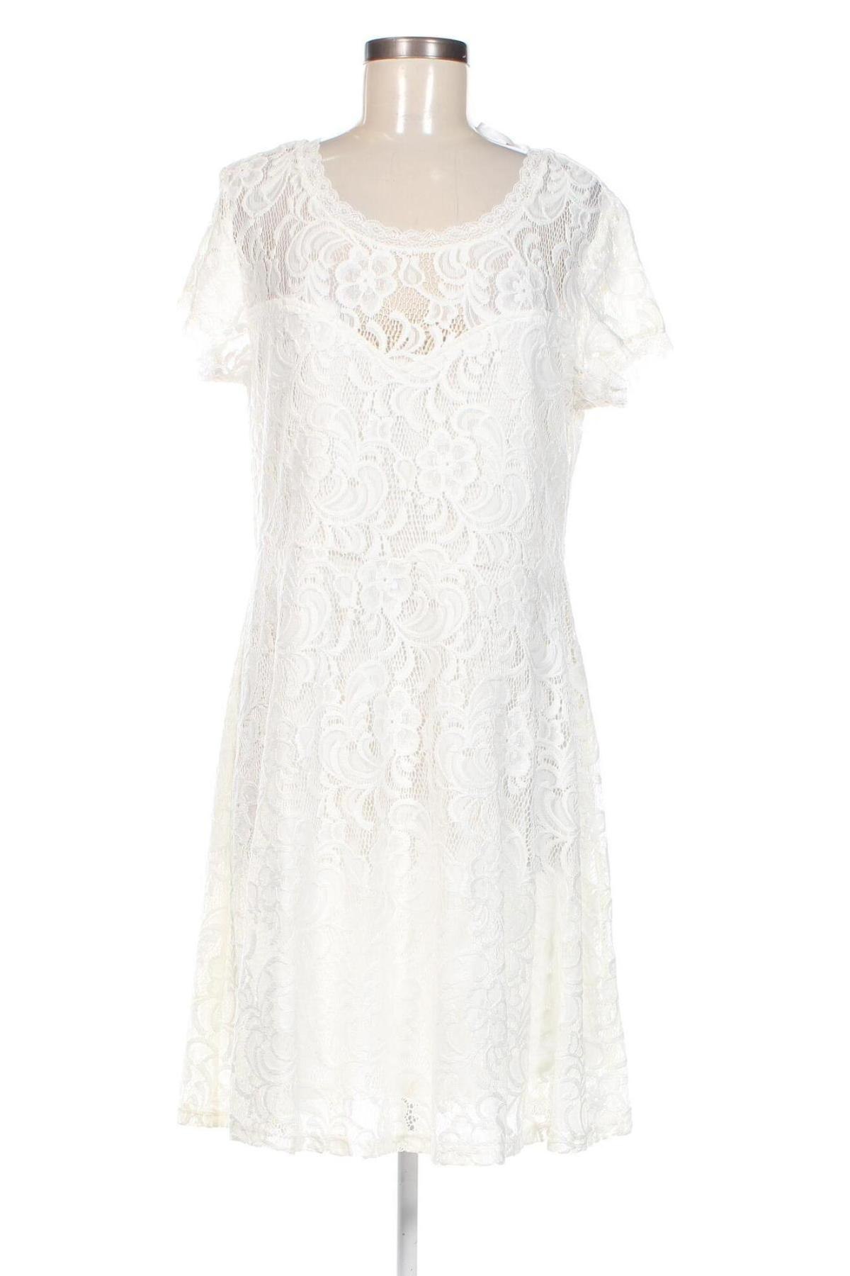 Φόρεμα Page One, Μέγεθος L, Χρώμα Λευκό, Τιμή 7,50 €
