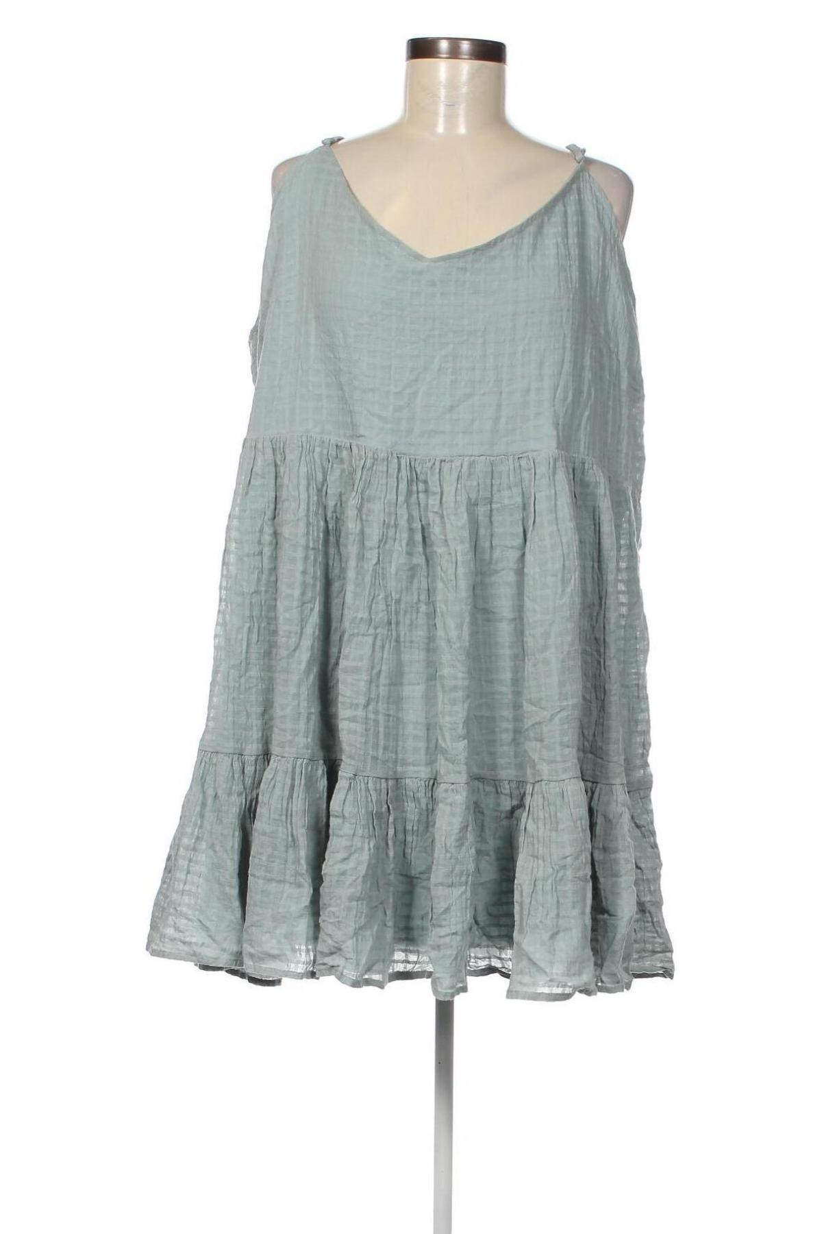 Φόρεμα SHEIN, Μέγεθος 4XL, Χρώμα Πράσινο, Τιμή 5,02 €