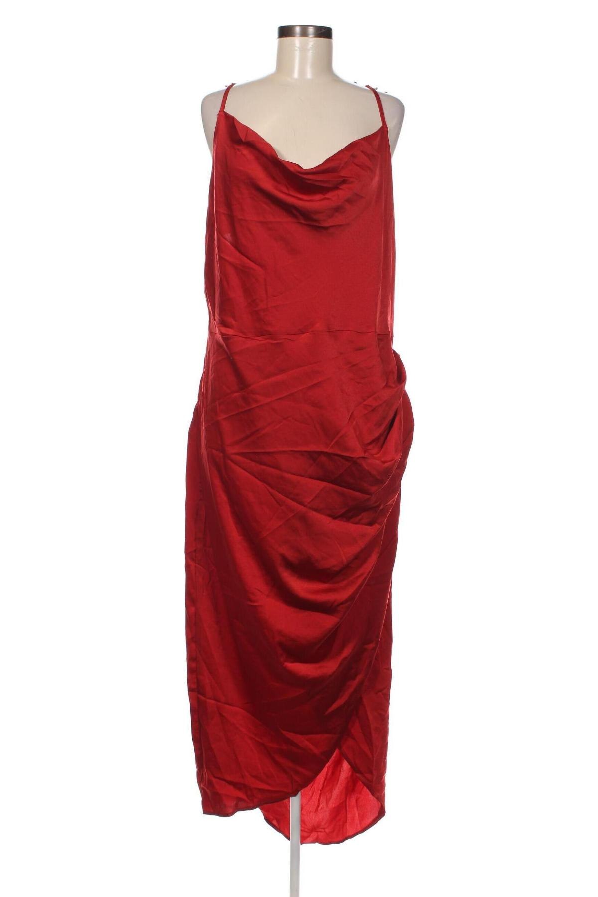 Sukienka SHEIN, Rozmiar 3XL, Kolor Czerwony, Cena 185,52 zł