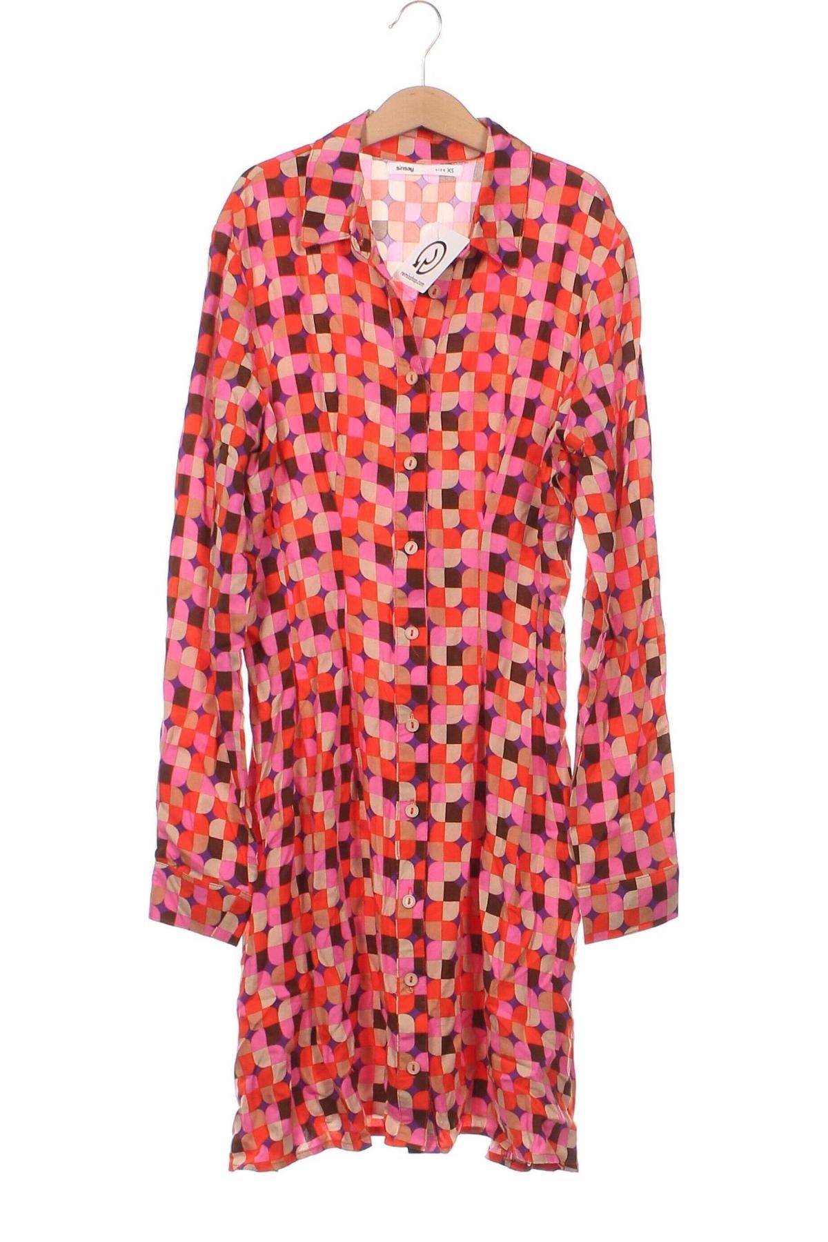 Kleid Sinsay, Größe XS, Farbe Mehrfarbig, Preis € 20,18
