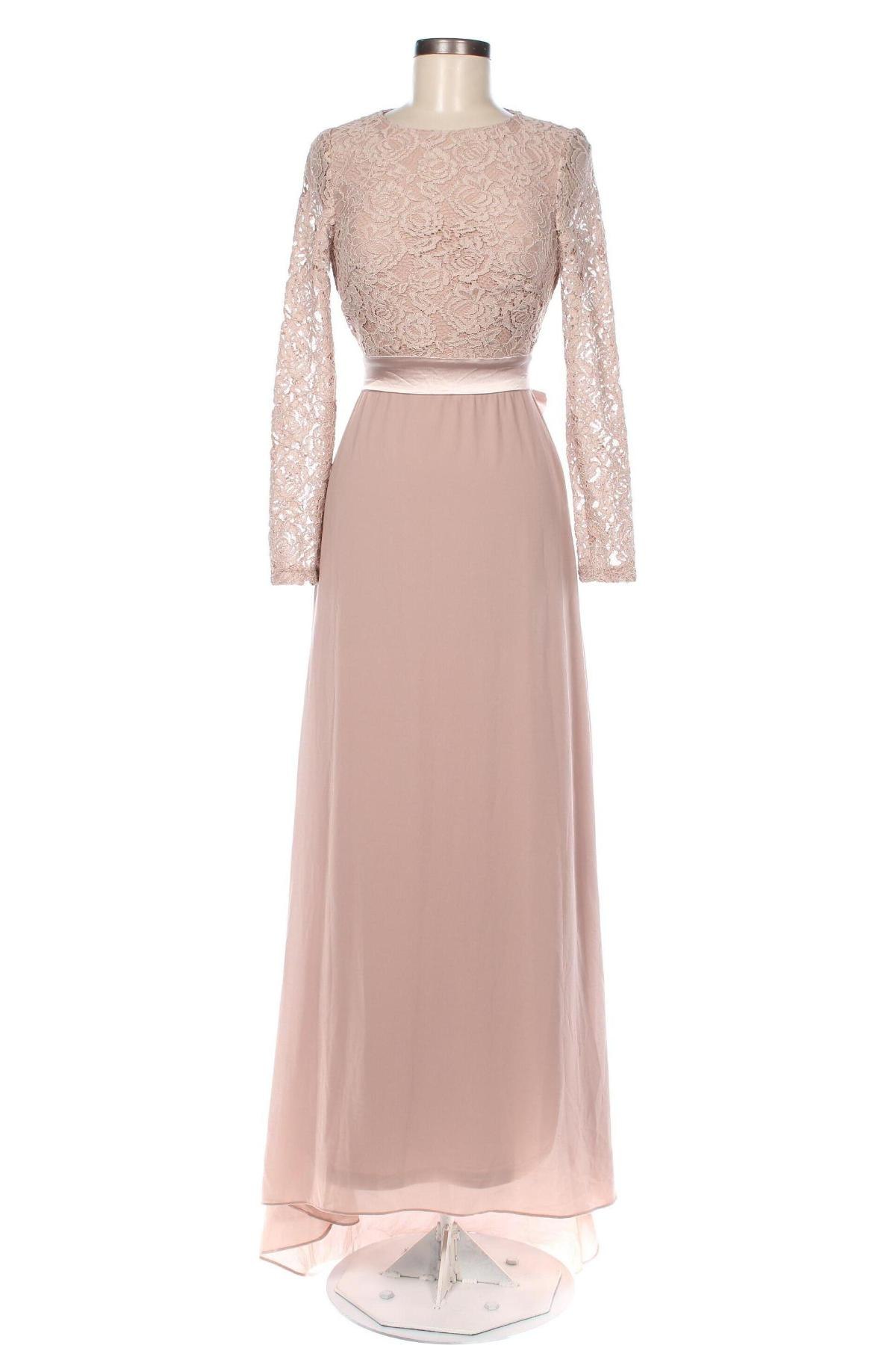 Φόρεμα TFNC London, Μέγεθος M, Χρώμα  Μπέζ, Τιμή 26,94 €