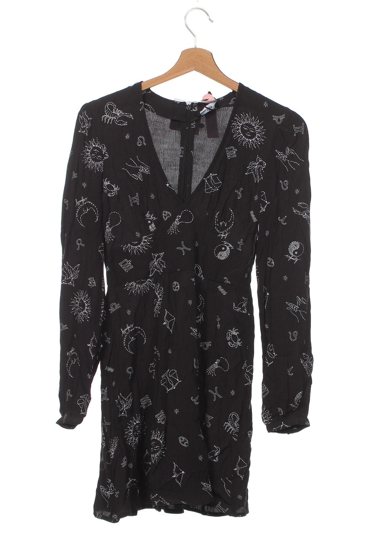 Kleid Tally Weijl, Größe XS, Farbe Schwarz, Preis € 4,50