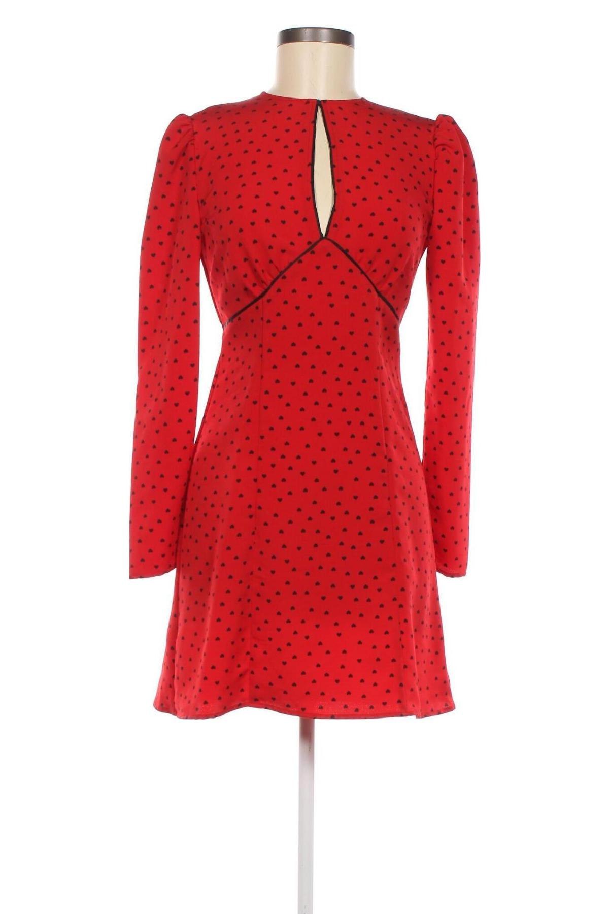 Φόρεμα Topshop, Μέγεθος XS, Χρώμα Κόκκινο, Τιμή 18,93 €