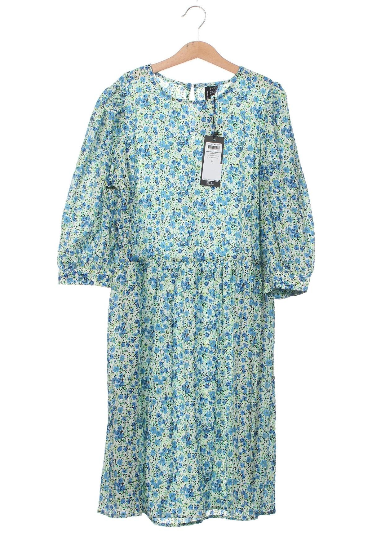 Kleid Vero Moda, Größe XS, Farbe Mehrfarbig, Preis € 27,84