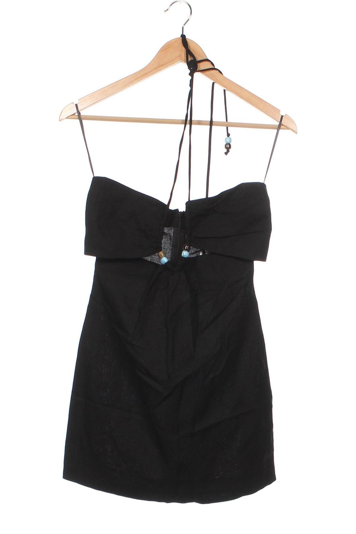 Šaty  Zara, Veľkosť XS, Farba Čierna, Cena  10,52 €