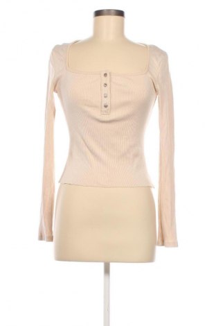 Damen Shirt NA-KD, Größe M, Farbe Beige, Preis 11,99 €