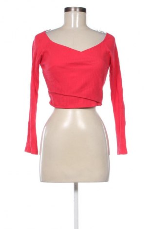 Дамска блуза Zara, Размер M, Цвят Червен, Цена 27,99 лв.