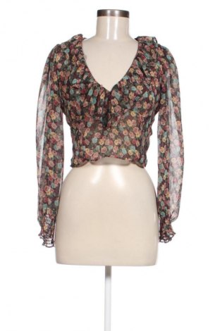 Дамска блуза Zara, Размер M, Цвят Многоцветен, Цена 6,99 лв.
