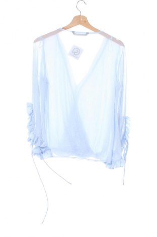 Bluză de femei Zara, Mărime XS, Culoare Albastru, Preț 22,99 Lei