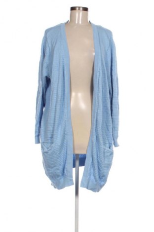 Damen Strickjacke Zizzi, Größe L, Farbe Blau, Preis 22,99 €