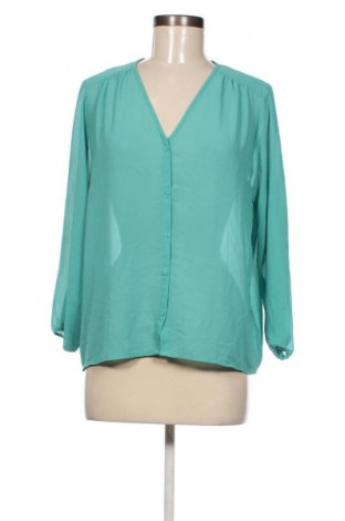 Дамска риза H&M, Размер S, Цвят Зелен, Цена 5,99 лв.