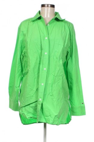 Damska koszula Tommy Hilfiger, Rozmiar XL, Kolor Zielony, Cena 262,99 zł