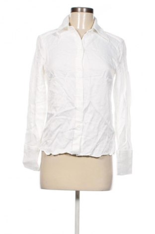 Дамска риза Zara, Размер M, Цвят Екрю, Цена 27,99 лв.