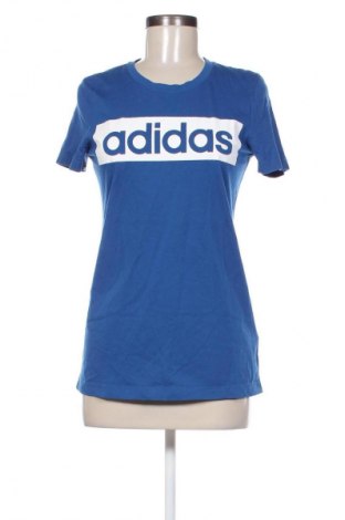 Damski T-shirt Adidas, Rozmiar M, Kolor Niebieski, Cena 88,99 zł
