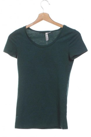 Damen T-Shirt H&M Divided, Größe XS, Farbe Grün, Preis 5,99 €