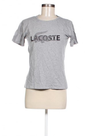 Γυναικείο t-shirt Lacoste, Μέγεθος M, Χρώμα Γκρί, Τιμή 22,99 €
