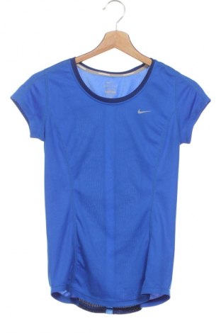 Damen T-Shirt Nike, Größe XS, Farbe Blau, Preis 16,74 €