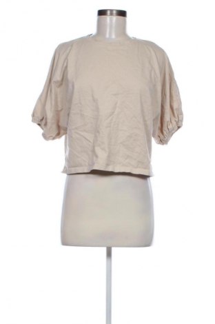 Γυναικείο t-shirt Zara, Μέγεθος M, Χρώμα  Μπέζ, Τιμή 6,14 €