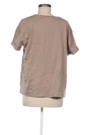 Damen T-Shirt Zara, Größe S, Farbe Beige, Preis 6,14 €