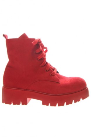 Damen Stiefeletten, Größe 37, Farbe Rot, Preis € 16,99