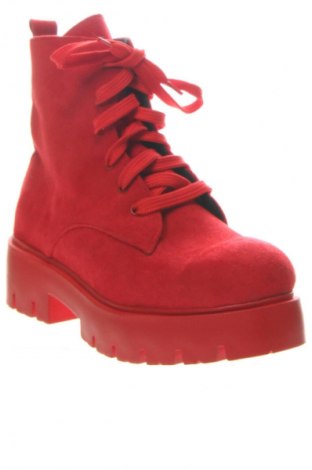 Damen Stiefeletten, Größe 37, Farbe Rot, Preis € 16,99