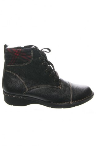 Дамски боти Clarks, Размер 39, Цвят Черен, Цена 145,84 лв.