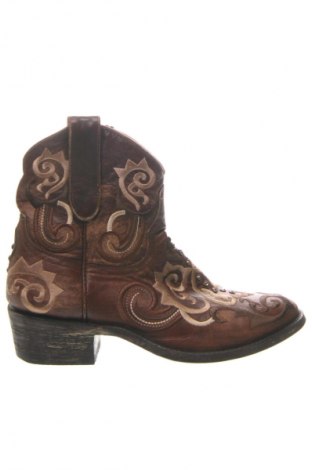 Damen Stiefeletten Mexicana, Größe 37, Farbe Braun, Preis 49,13 €
