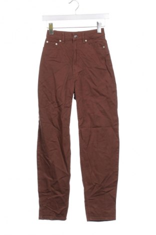 Damskie jeansy H&M, Rozmiar XXS, Kolor Brązowy, Cena 95,99 zł