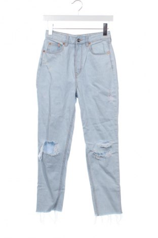 Damskie jeansy H&M Divided, Rozmiar XS, Kolor Niebieski, Cena 66,67 zł