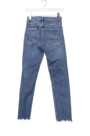 Damskie jeansy Zara, Rozmiar XXS, Kolor Niebieski, Cena 88,99 zł