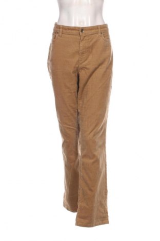 Pantaloni de velvet de femei Lands' End, Mărime XL, Culoare Maro, Preț 44,99 Lei