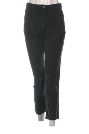 Pantaloni de velvet de femei Monoprix, Mărime S, Culoare Verde, Preț 39,99 Lei