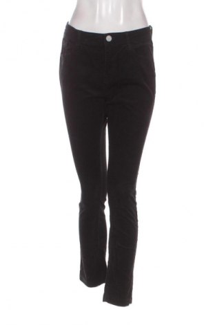 Pantaloni de velvet de femei Q/S by S.Oliver, Mărime M, Culoare Negru, Preț 73,99 Lei