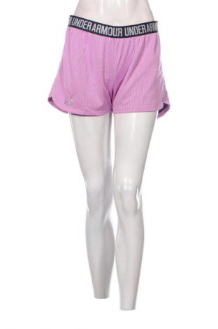 Damen Shorts Under Armour, Größe M, Farbe Lila, Preis € 22,99