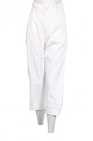 Pantaloni de femei H&M, Mărime M, Culoare Alb, Preț 87,07 Lei