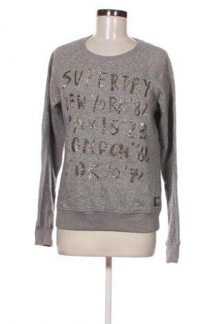 Γυναικεία ζακέτα fleece Superdry, Μέγεθος S, Χρώμα Γκρί, Τιμή 43,99 €