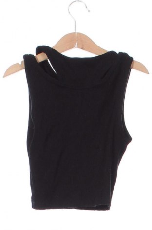 Γυναικείο αμάνικο μπλουζάκι H&M, Μέγεθος XS, Χρώμα Μαύρο, Τιμή 10,99 €